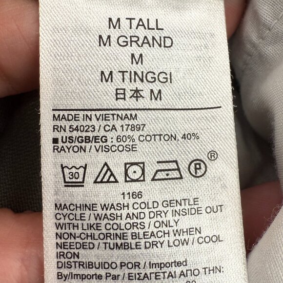 NWT Women's GAP Easy Pant Tapered Ankle Sage | Size Med. Tall - Picture 11 of 13